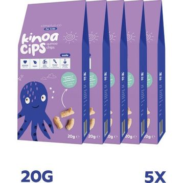 Slim Plus Bebek Ahtapot 20 gr Glutensiz Vegan Kinoa Cipsi (2 adet)