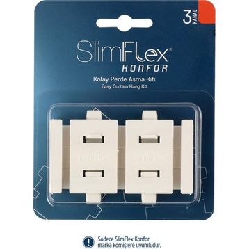 Slimflex Konfor Sx Konfor Kit 3'lü Perde Ray