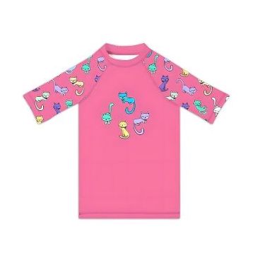 Slipstop Kitties Kız Çocuk T-Shirt Mayo
