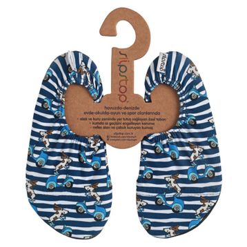 Slipstop SS18120157 Mavi Erkek Çocuk Deniz Ayakkabısı