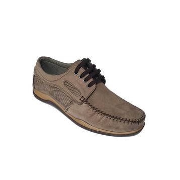 Slope 3015003 Bağcıklı Marin Model Hakiki Deri Kum Erkek Günlük Ayakkabı