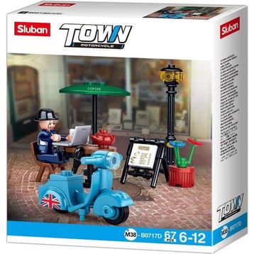 Sluban Town 67 Parça Scooter Seti