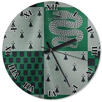 Slytherin Harry Potter Analog Duvar Saati