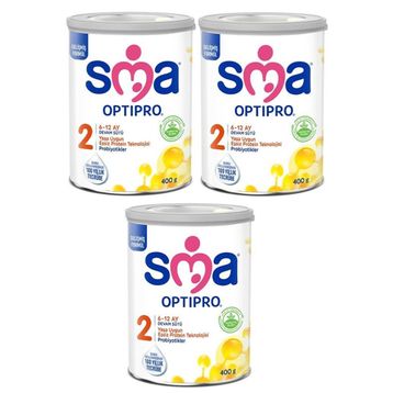 Sma 2 Optipro 3x400 gr Bebek Devam Sütü