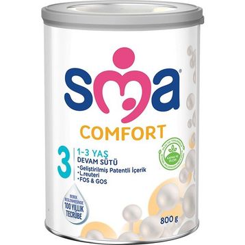 Sma Comfort 3 1-3 Yaş 800 gr Devam Sütü