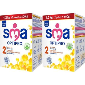 Sma No:2 Optipro 6-12 Ay 2 Li 1200 Gr Devam Sütü