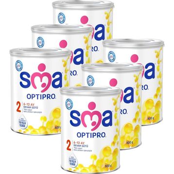 Sma Optipro 2 800 gr 6 Adet Devam Sütü