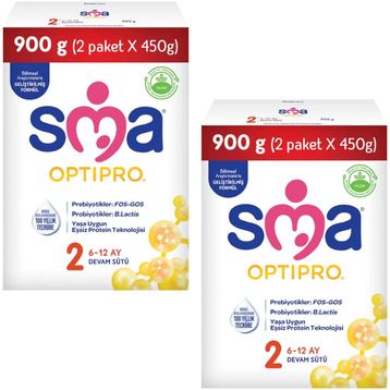 Sma Optipro 2 Probiyotik 2x900 gr Devam Sütü