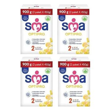 Sma Optipro 2 Probiyotik 4x900 gr Devam Sütü