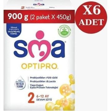 Sma Optipro 2 Probiyotik 6x900 gr Devam Sütü
