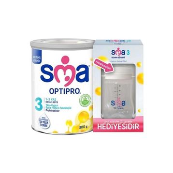 Sma Optipro 3 800 gr Devam Sütü + Biberon