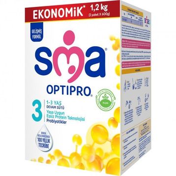 Sma Optipro Probiyotik 3 1200 gr Devam Sütü