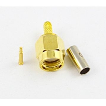 Sma RG174-RG316 Erkek RP Sıkmalı Konnektör