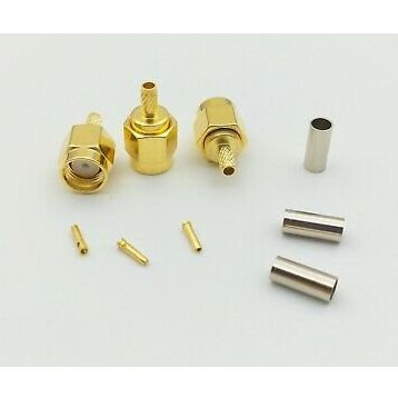 Sma RG174-RG316 Erkek RP Sıkmalı Konnektör