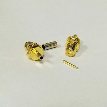 Sma RG174-RG316 Erkek RP Sıkmalı Konnektör