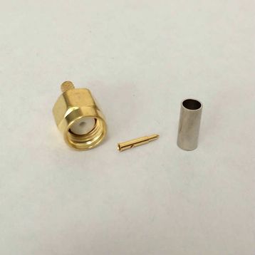 Sma RG174-RG316 Erkek RP Sıkmalı Konnektör
