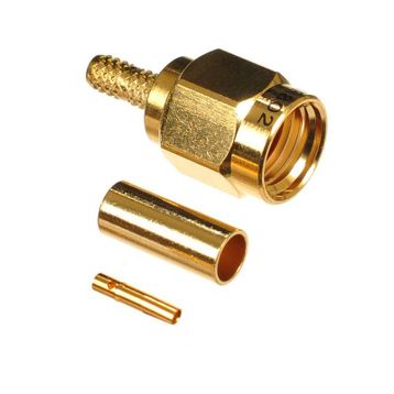 Sma RG174-RG316 Erkek RP Sıkmalı Konnektör