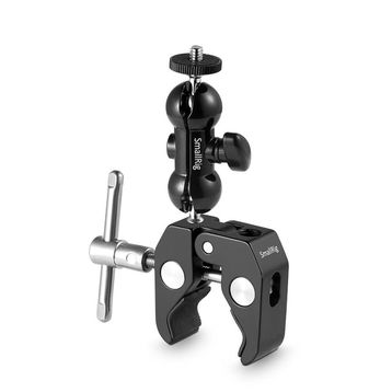 SmallRig 1138B Çift Bilyalı ve 1/4 inç Vidalı Süper Kelepçe