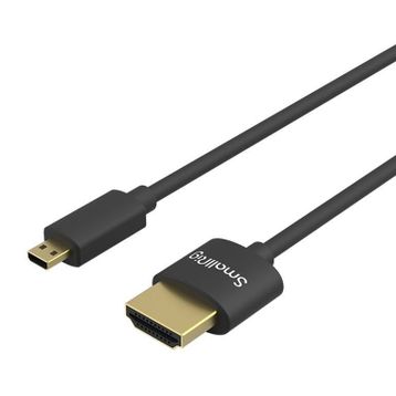 SmallRig 3042B 35 cm D-A Micro Ultra Slim 4K HDMI Kablo