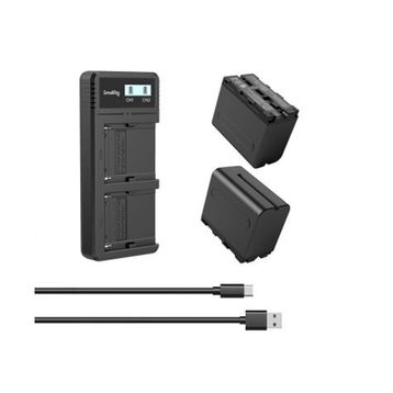 SmallRig NP-F970 3823 Batarya ve Şarj Cihazı Kiti