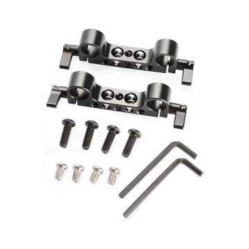 SmallRig Süper Hafif 15 mm 2'li Paket Raylı Blok