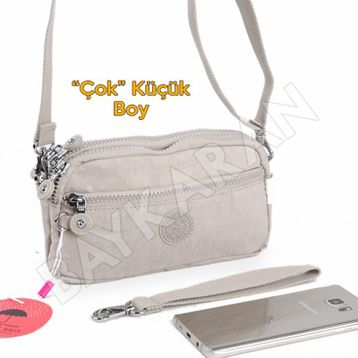 Smart Bags 1112-83 Buz Grisi Kadın Postacı Çantası