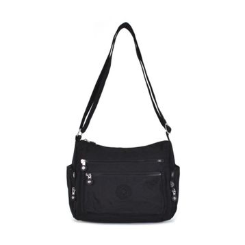 Smart Bags 1115 Hardal Krinkıl Kumaş Kadın Postacı Çantası
