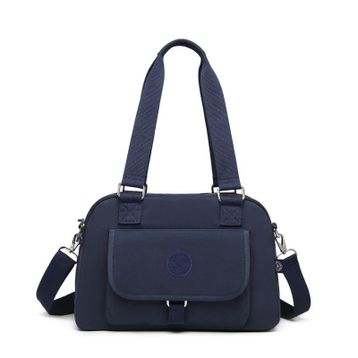 Smart Bags 1122 Buz Gri Krinkıl Kumaş Kadın Çantası