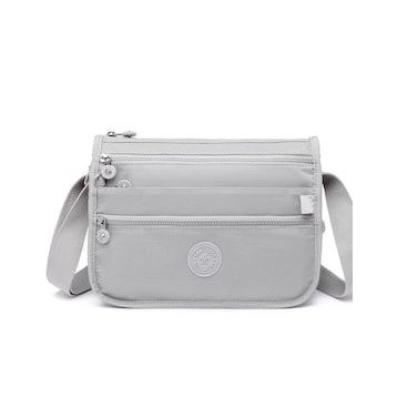 Smart Bags 1128 Açık Gri Kadın Postacı Çantası