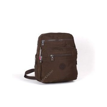 Smart Bags 1207 Siyah Orta Boy Krinkıl Kadın Sırt Çantası