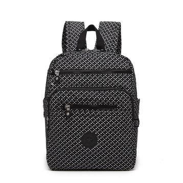 Smart Bags 1207 Siyah Orta Boy Krinkıl Kadın Sırt Çantası