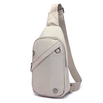 Smart Bags 1239 Gri Krinkıl Kumaş Bodybag Kadın Çantası