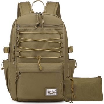 Smart Bags 3156 Kahverengi Laptop Gözlü Unisex Sırt Çantası