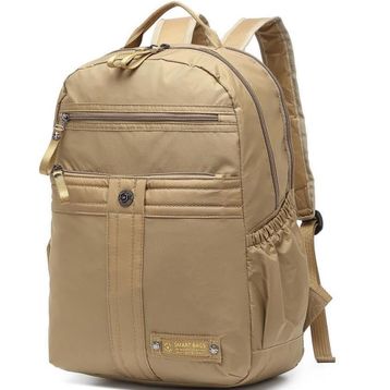 Smart Bags 8718 Camel Büyük Boy Okul Boyu Unisex Sırt Çantası