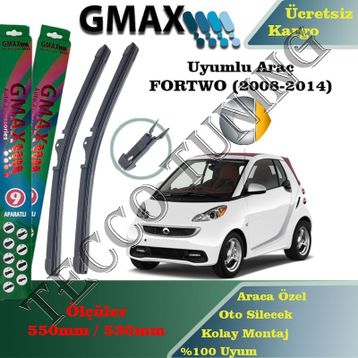 Smart Fortwo 2008-2014 Silecek Takımı