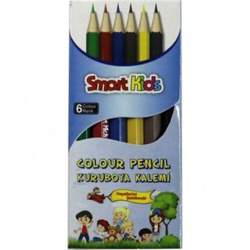 Smart Kids 2966 6 Kısa Kuru Boya Kalemi