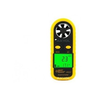 Smart Sensor AR 816 Rüzgar Hızı Ve Sıcaklık Ölçer Anemometre