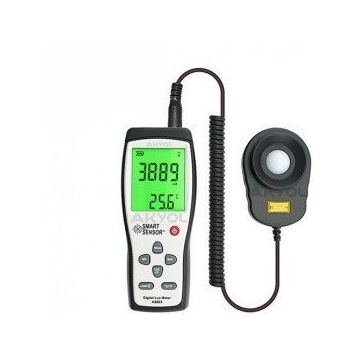 Smart Sensor As 823 Spiral Kablolu Işık Ölçer Lüksmetre
