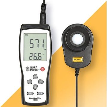 Smart Sensor As 823 Spiral Kablolu Işık Ölçer Lüksmetre