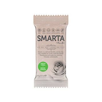 Smarta Neon Yeşil 100 gr Hobi Boyası