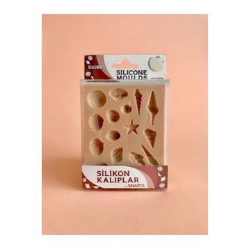 Smarta SK1013004 Deniz Kabukları Silikon Kalıp
