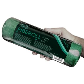 SmartBee Fıberoll 25'li 30x30 cm 175GSM - Koyu Yeşil Mikrofiber Rulo Temizlik Bezi