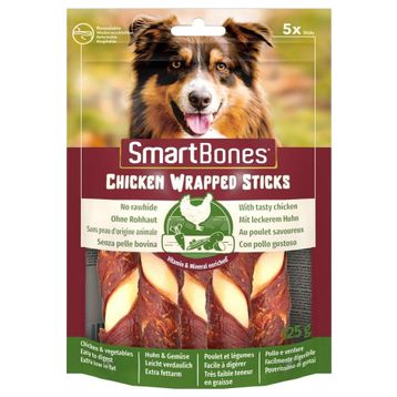 SmartBones 5pcs Chicken Wrapped Sticks Med Köpek Ödülü