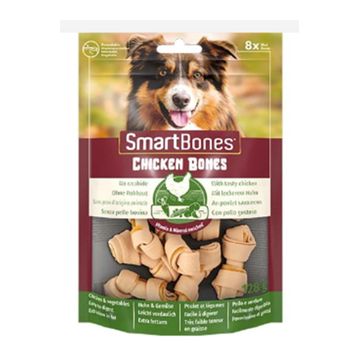 SmartBones 8 Adet Mini Tavuklu Köpek Ödül Kemiği
