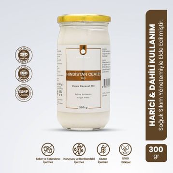 Smartcaps 300 gr Hindistan Cevizi Yağı