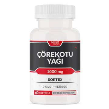 Smartcaps Sortex 1000 mg Çörekotu Yağı