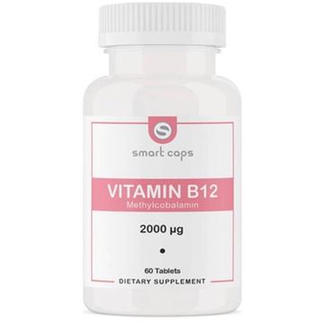 Smartcaps Vitamin B12 2000 mcg 60 Tablet