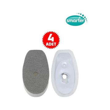 Smarter 4'lü Deterjan Hazneli Bulaşık Fırçası