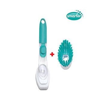 Smarter Deterjan Hazneli Bulaşık Fırçası + Yedek Fırça