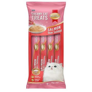 Smartheart Somonlu 4x15 gr Krema Kedi Ödülü